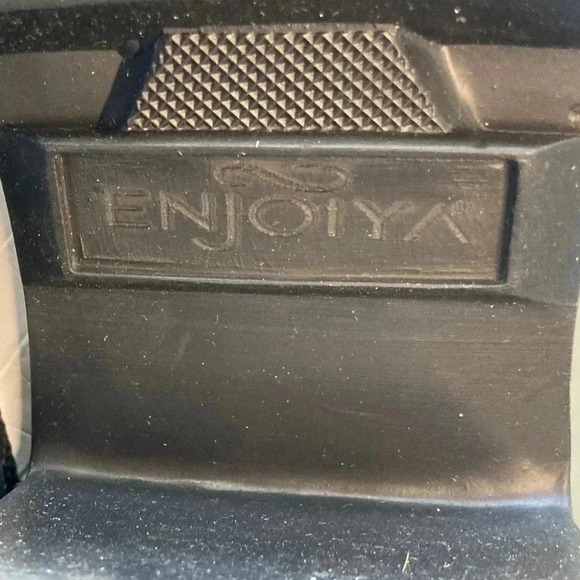 Enjoiya White  Leather Lace Up Hiking/Combat Boots w/ 3" Heel Sz 8 - Picture 7 of 9